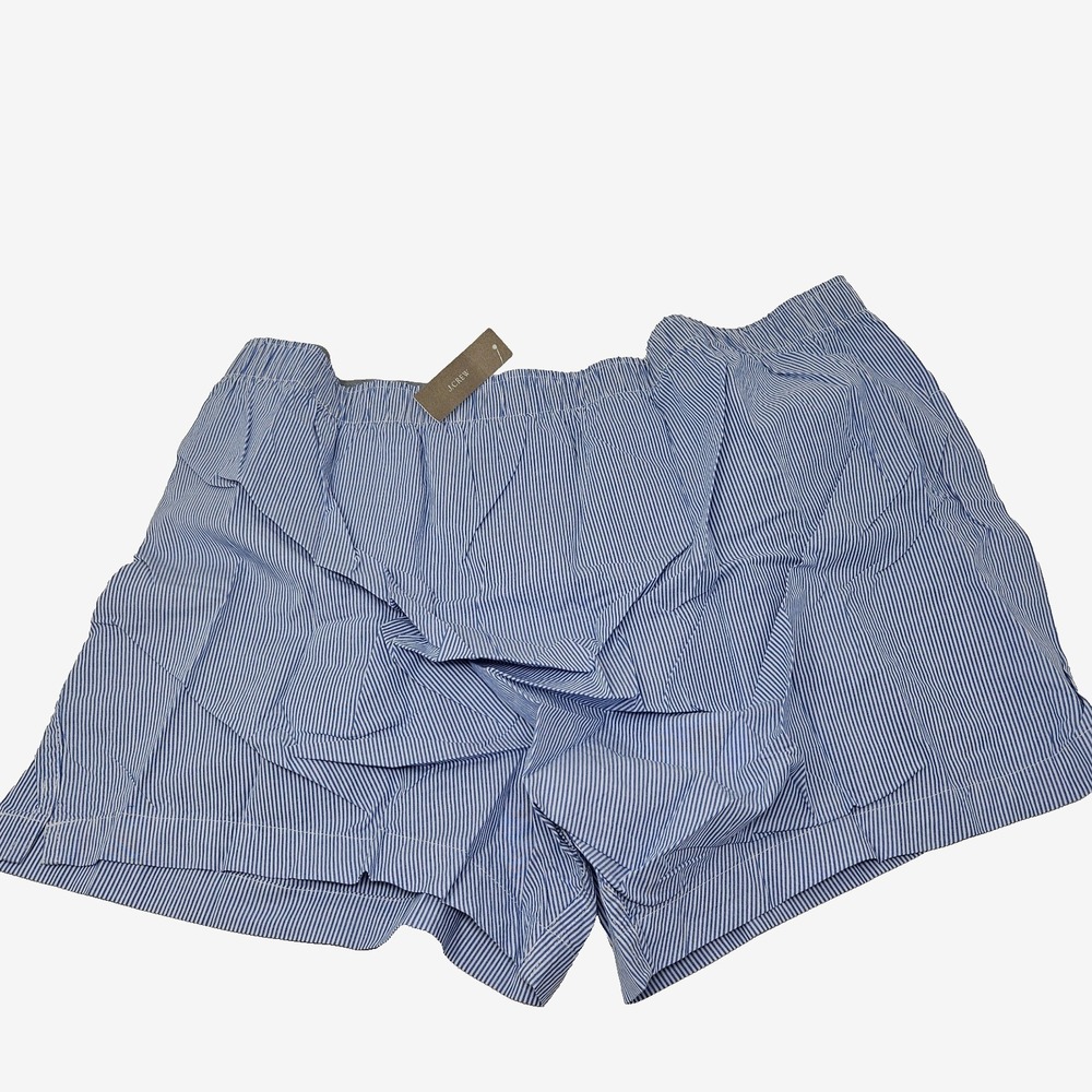 J. Crew Men's Stretch Blue Microstriped Boxers Size XXL J7546 - Picture 3 of 6